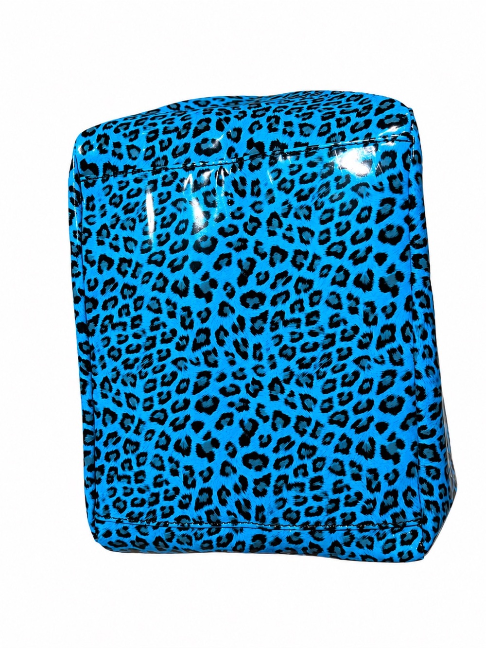VENUS Blue Leopard Print Tote Bag -NEW - Picture 5 of 7